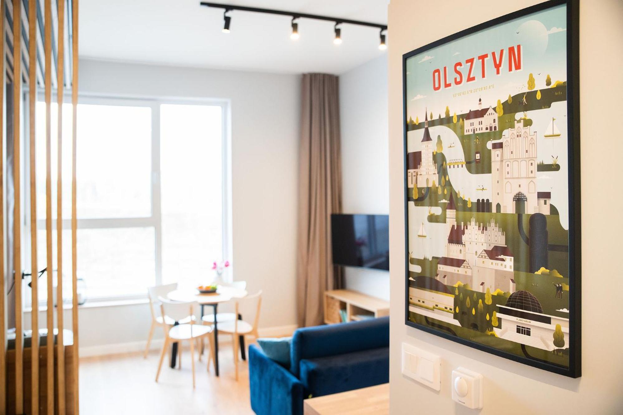 Apartament Ukiel Park 3 Przy Plazy Miejskiej - Free Parking,Fv Ольштын Экстерьер фото